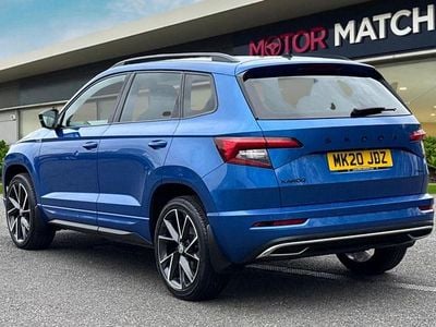 Used Skoda Karoq SportLine 2020 Blue SUV