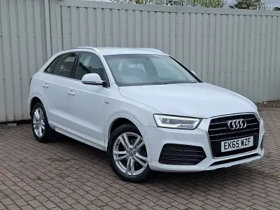 Used Audi Q3 S-Line 150 HP (110 kW) 2016 White SUV