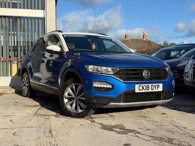 Blue Used 2018 VW T-Roc Design SUV | £10,995 (Fair price)