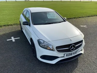Used Mercedes A180 Executive 2018 White Hatchback