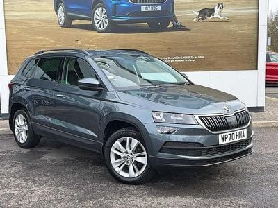 Used Skoda Karoq SE Technology 150 HP (110 kW) 2021 Quartz grey metallic SUV