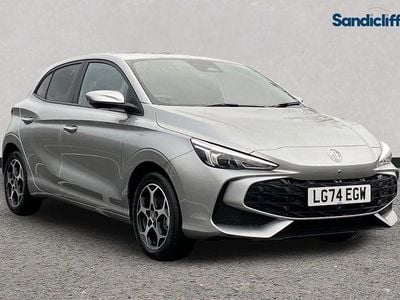 Metallic southwark silver Used 2024 MG MG3 Trophy Hatchback | £14,545 (Fair price)