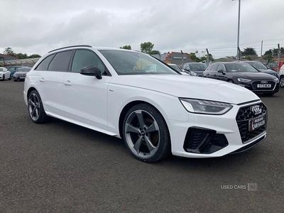 Used Audi A4 Black Edition 163 HP (119 kW) 2020 White Estate
