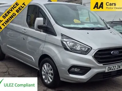 Used Ford Transit Custom Limited 130 HP (95 kW) 2022 Silver Van