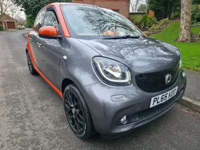 Used Smart ForFour Edition #1 90 HP (66 kW) 2016 Grey Hatchback