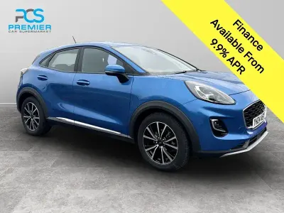 Used Ford Puma Titanium 125 HP (91 kW) 2024 Blue SUV