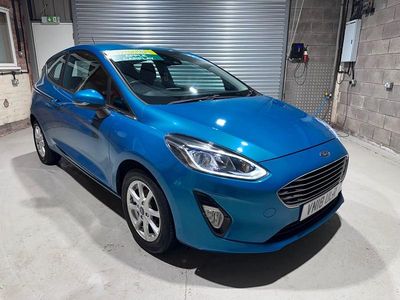 Used Ford Fiesta Zetec 70 HP (51 kW) 2018 Blue Hatchback