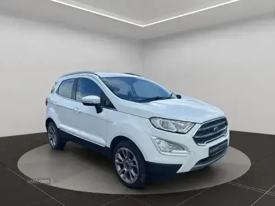 Used Ford Ecosport Titanium 125 HP (91 kW) 2018 White SUV