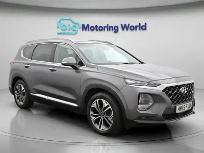 Begagnad Hyundai Santa Fe Premium SE 200 HK (147 kW) 2019 Grå SUV