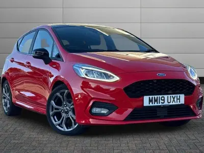 Used Ford Fiesta ST-Line 125 HP (91 kW) 2019 Red Hatchback