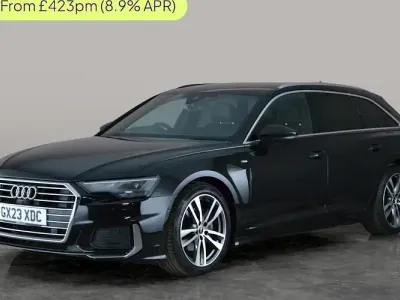 Begagnad Audi A6 S-Line 204 HK (150 kW) 2023 Svart Kombi