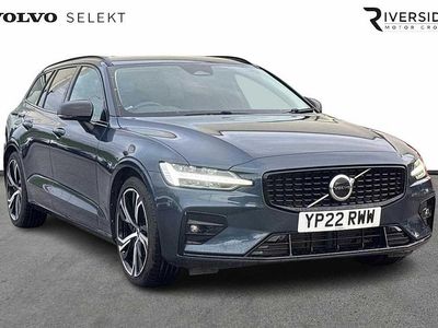 Blue Used 2022 Volvo V60 Plus Estate | £28,192 (Expensive)