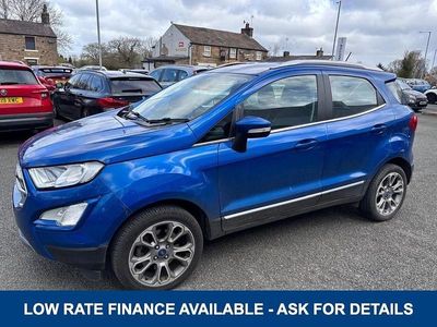 Used Ford Ecosport Titanium 125 HP (91 kW) 2019 Blue SUV