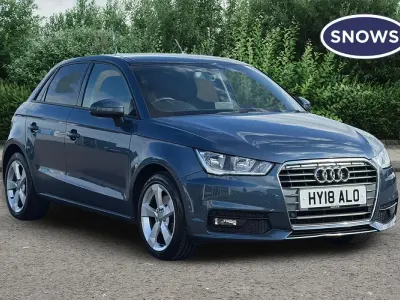 Used Audi A1 Sportback Sport 125 HP (91 kW) 2018 Blue Hatchback