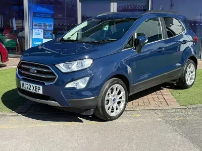 Used Ford Ecosport Titanium 2022 Blue SUV