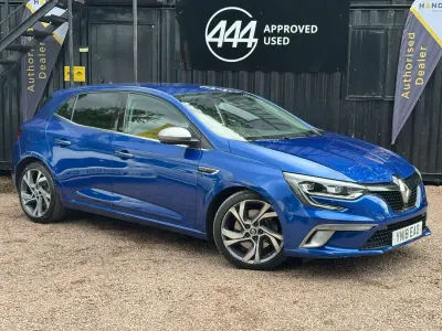 Used Renault Mégane GT Line GT 2018 Blue Hatchback