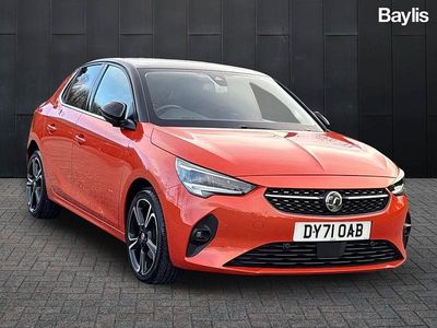 Used Vauxhall Corsa Elite 101 HP (74 kW) 2021 Orange Hatchback
