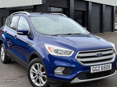 Used Ford Kuga Titanium 150 HP (110 kW) 2017 Blue SUV