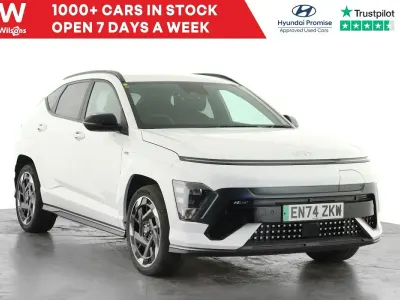 Used Hyundai Kona N Line 160 kW (218 HP) 2025 White SUV