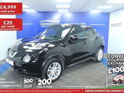Used Nissan Juke Acenta Premium 115 HP (84 kW) 2014 Black SUV
