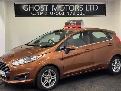 Used Ford Fiesta Zetec 75 HP (55 kW) 2013 Yellow Hatchback