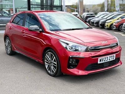 Used Kia Rio GT-Line S 101 HP (74 kW) 2023 Red Hatchback