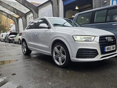 White Used 2015 Audi Q3 S-line plus SUV | £7,850 (Fair price)