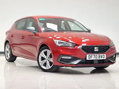 Used Seat Leon FR 130 HP (95 kW) 2020 Red Hatchback