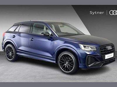Used Audi Q2 Black Edition 147 HP (108 kW) 2021 Blue SUV