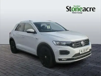 Używany VW T-Roc R-line 115 KM (84 kW) 2018 Srebrny SUV