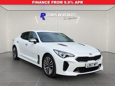 Used Kia Stinger GT-Line 244 HP (179 kW) 2018 White Hatchback