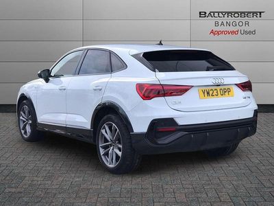 Used Audi Q3 Sportback Black Edition 150 HP (110 kW) 2023 White SUV