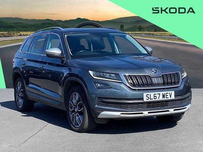 Used Skoda Kodiaq Scout 4x4 180 HP (132 kW) 2017 Grey SUV