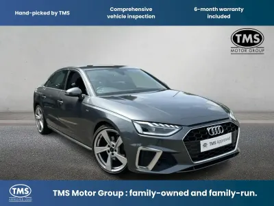 Used Audi A4 S-Line 190 HP (139 kW) 2019 Grey Sedan