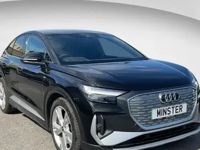 Used Audi Q4 Sportback e-tron S-Line 150 kW (204 HP) 2023 Black SUV