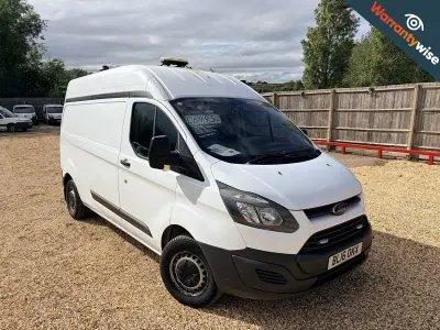 Used Ford Transit Custom 125 HP (91 kW) 2016 White Van