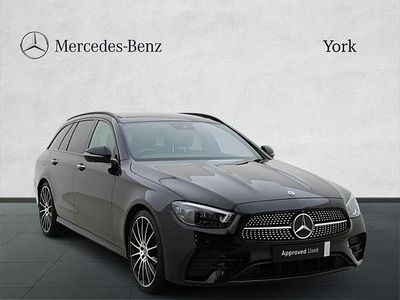Black Used 2021 Mercedes E220 AMG line Estate | £30,550