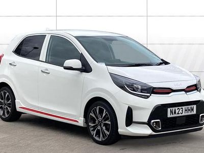 Used Kia Picanto GT-Line S 101 HP (74 kW) 2023 White Hatchback