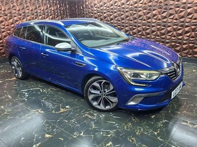 Used Renault Mégane GT Line GT-Line 110 HP (80 kW) 2017 Blue Estate