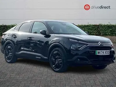 Używany Citroën e-C4 100 kW (136 KM) 2024 Czarny Sedan/Limuzyna