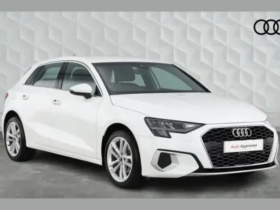 Used Audi A3 Sport 110 HP (80 kW) 2023 White Sedan