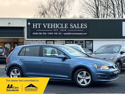 Used VW Golf VII Match 2015 Blue Hatchback