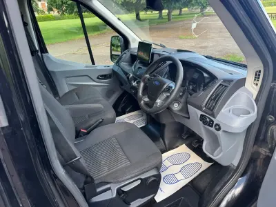 Used Ford Transit 130 HP (95 kW) 2018 Black Van