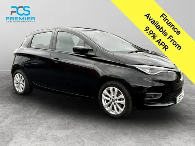 Used Renault Zoe Iconic 100 kW (136 HP) 2021 Black Hatchback