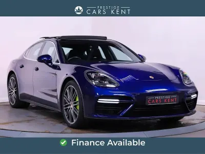 Used Porsche Panamera Turbo S 2019 Blue Hatchback