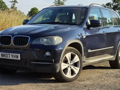 Used BMW X5 2007 Blue SUV