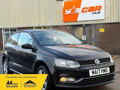 Used VW Polo Edition 90 HP (66 kW) 2017 Black Hatchback