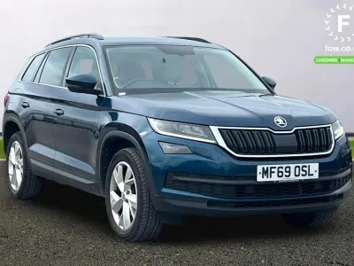 Used Skoda Kodiaq SE L 150 HP (110 kW) 2019 Blue SUV