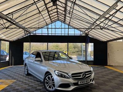 Used Mercedes C220 170 HP (125 kW) 2018 Silver Sedan
