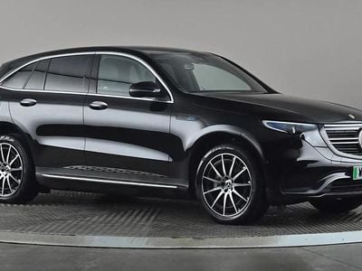 Used Mercedes EQC400 AMG line 300 kW (408 HP) 2022 Black SUV